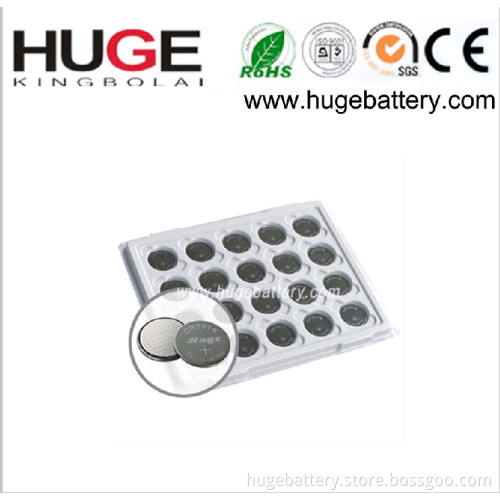 3V Non-Rechageable Lithium Button Cell (CR2016)
